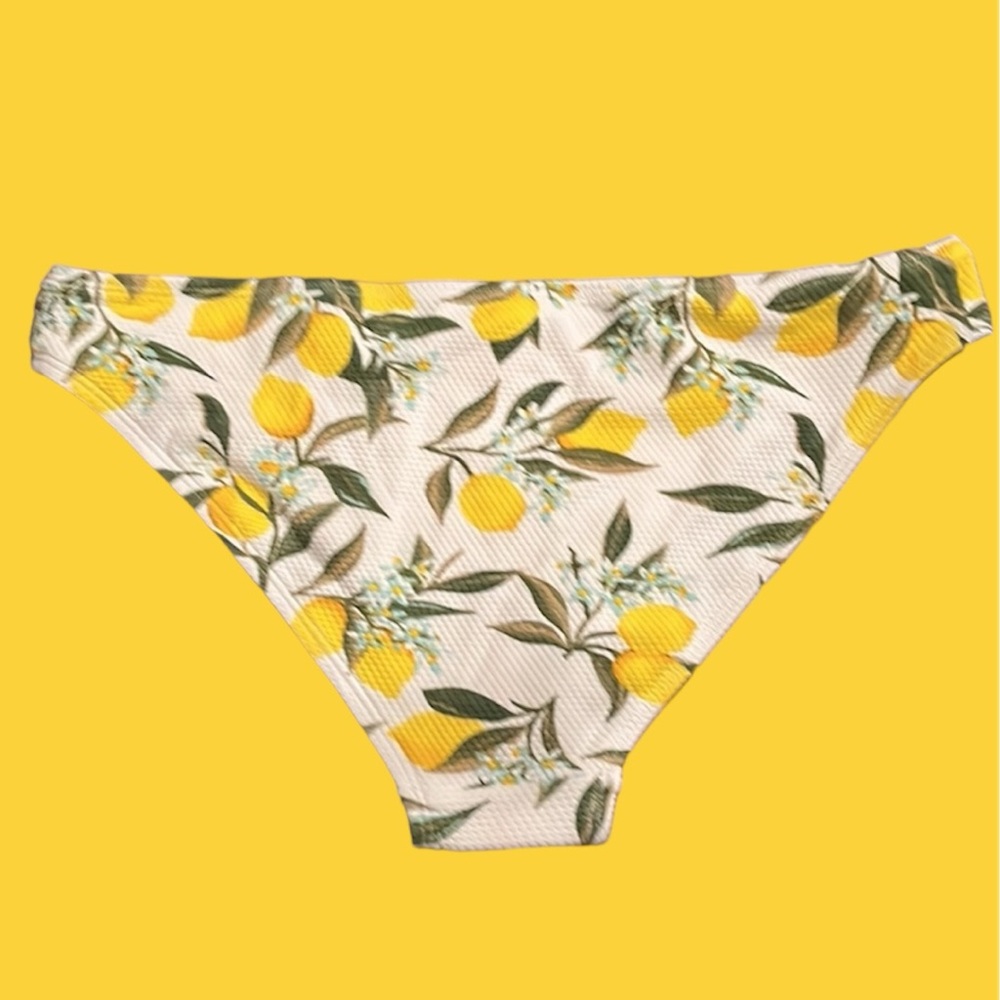 Lemon Print Spring Break Bikini Set